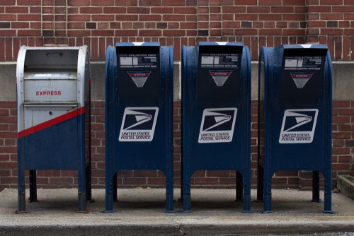4 Post office drop boxes